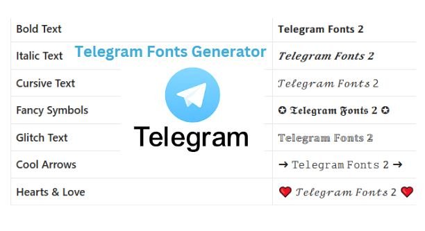 Instagram Fonts Telegram 2